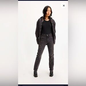 Levi’s Premium 501 Original Fit Studded Jeans